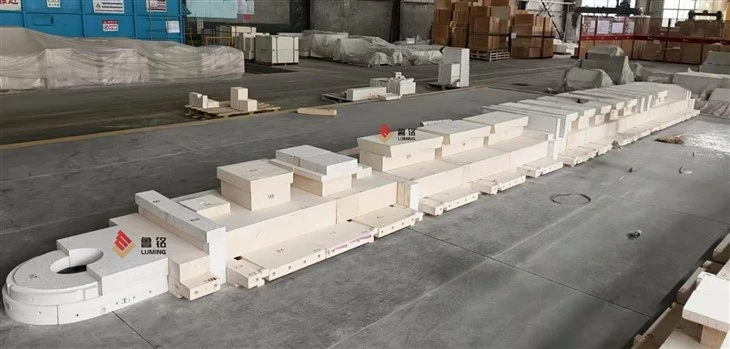 Zirconia Corundum Skid Rail Brick For Steel Reheating Furnaces price