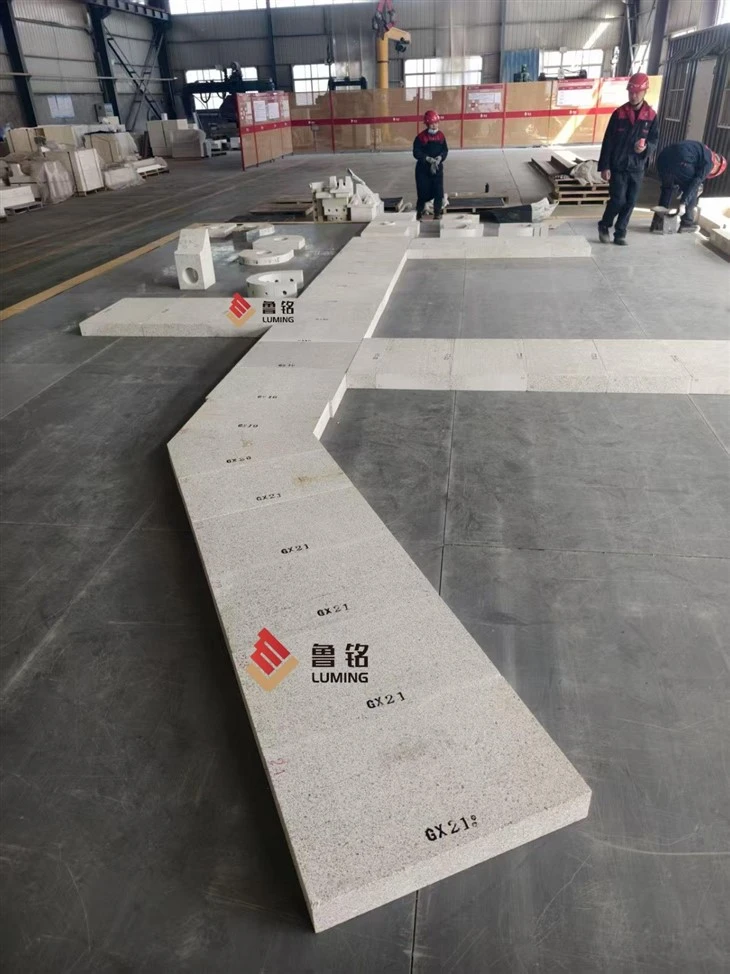 Zirconia Corundum Skid Rail Brick For Steel Reheating Furnaces best